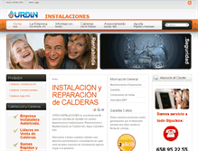 Tablet Screenshot of calderasurdin.com
